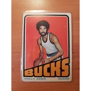 Wally Jones 1972-1973 Topps #78 - Milwaukee Bucks - NBA